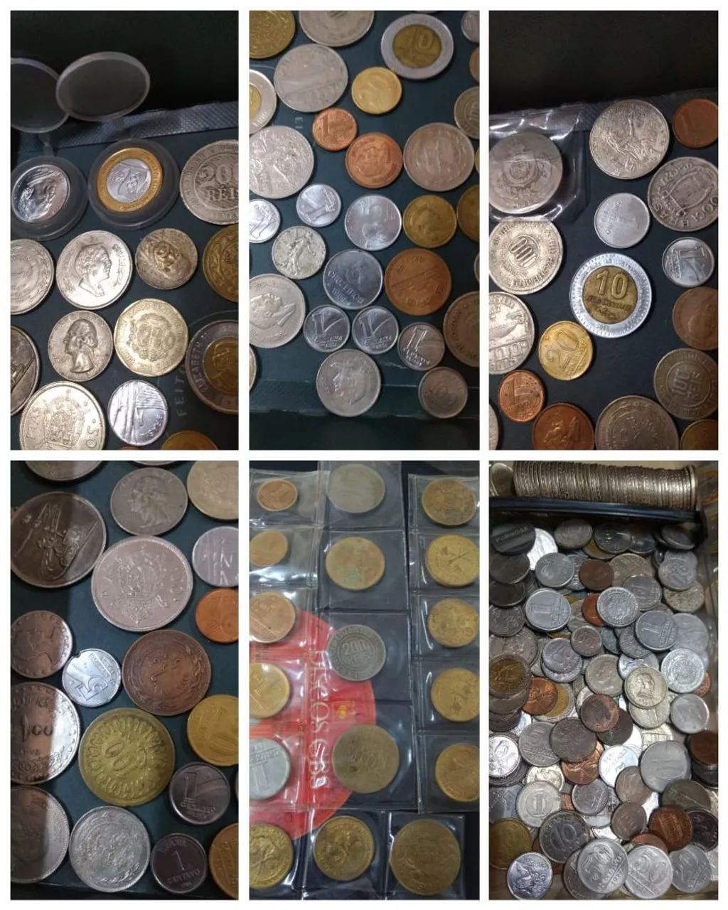 Moedas, cédulas, gibis hqs, álbuns da copa. Passo ponto banca  - Foto 6