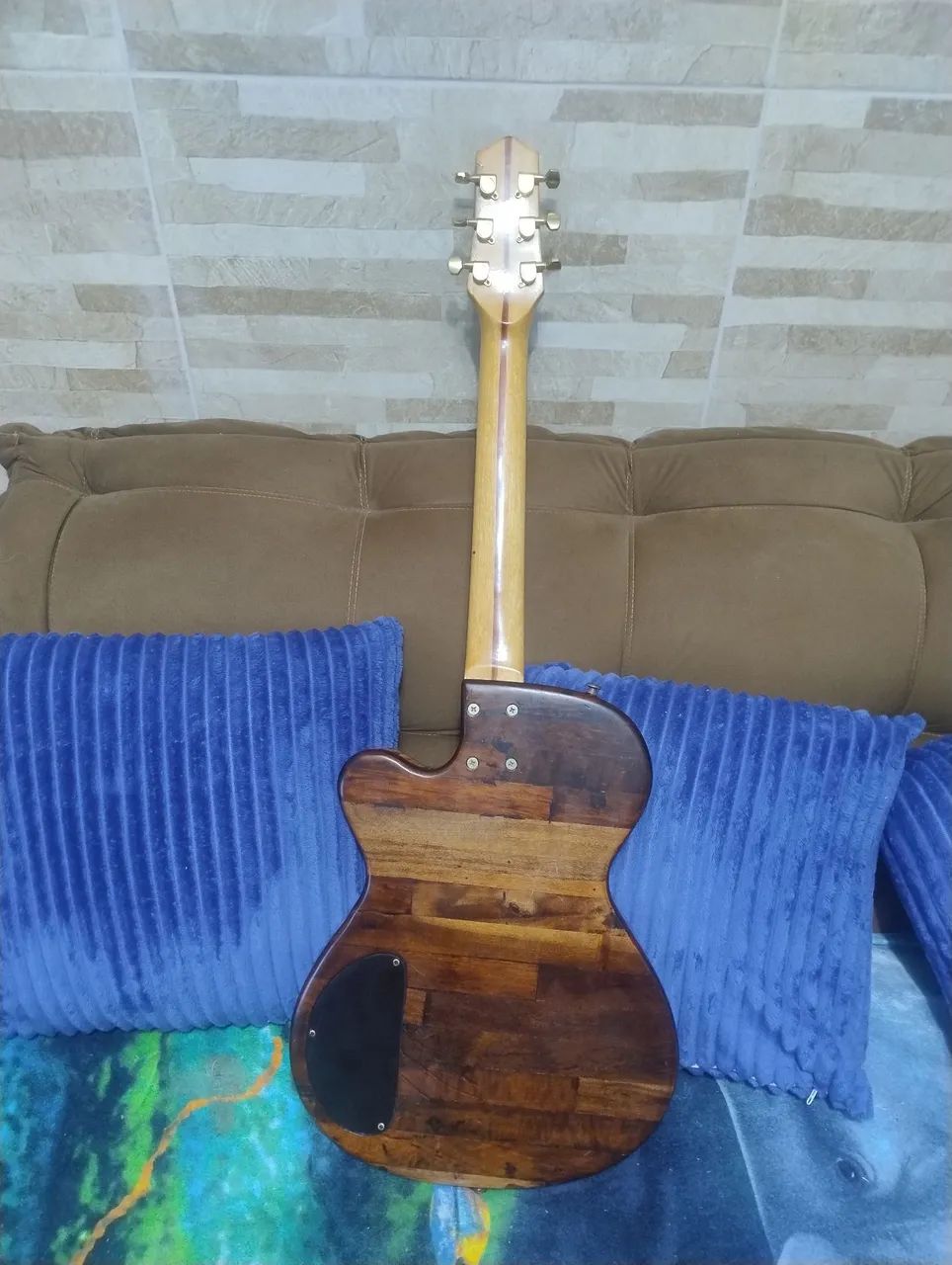 Violão maciço aço ou náilon tá com náilon  - Foto 4