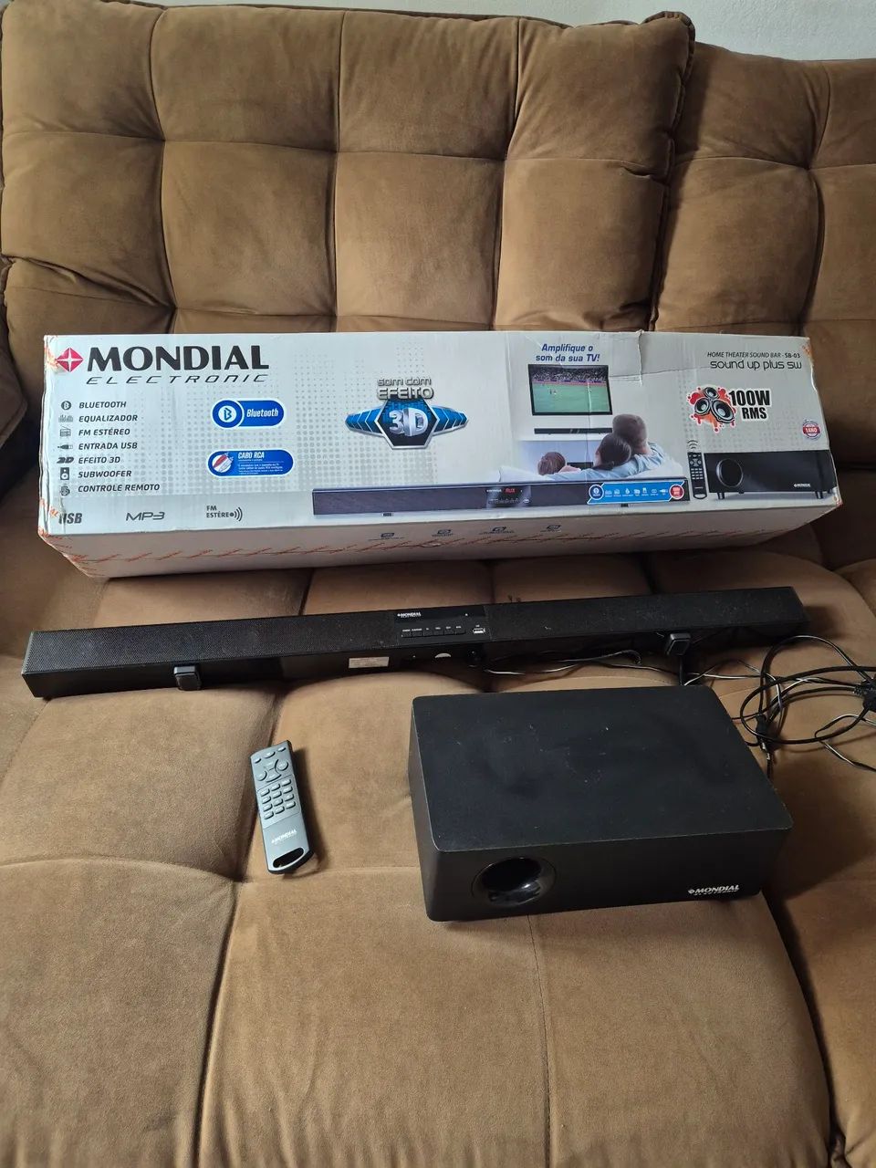 Home Theater Sound Bar - Foto 4