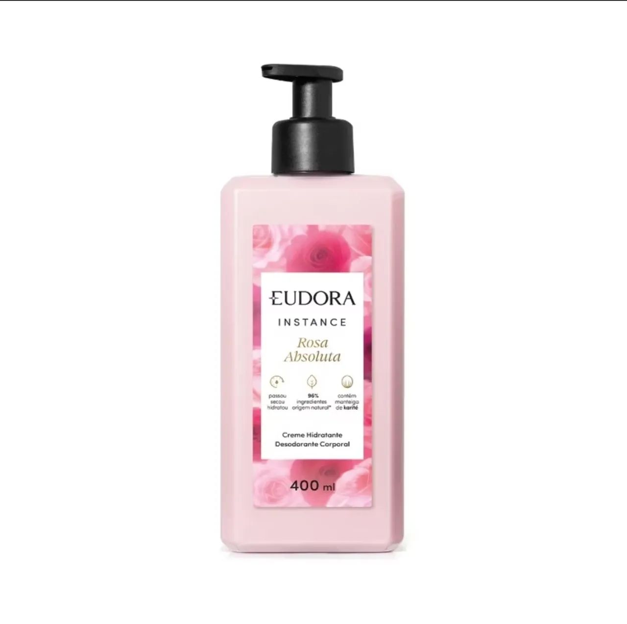 Creme Hidratante Desodorante Corporal Instance Rosa Absoluta 400Ml