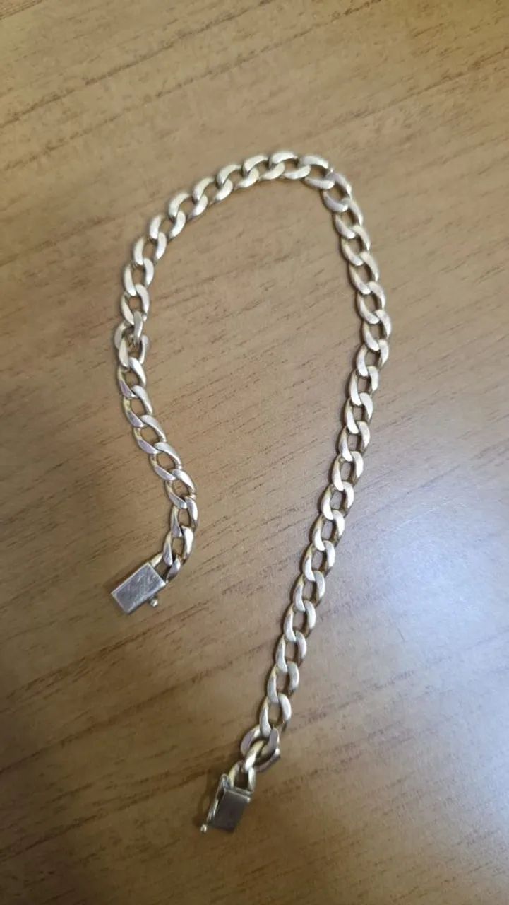 Pulseira de ouro maciço 21 Gramas - Foto 2