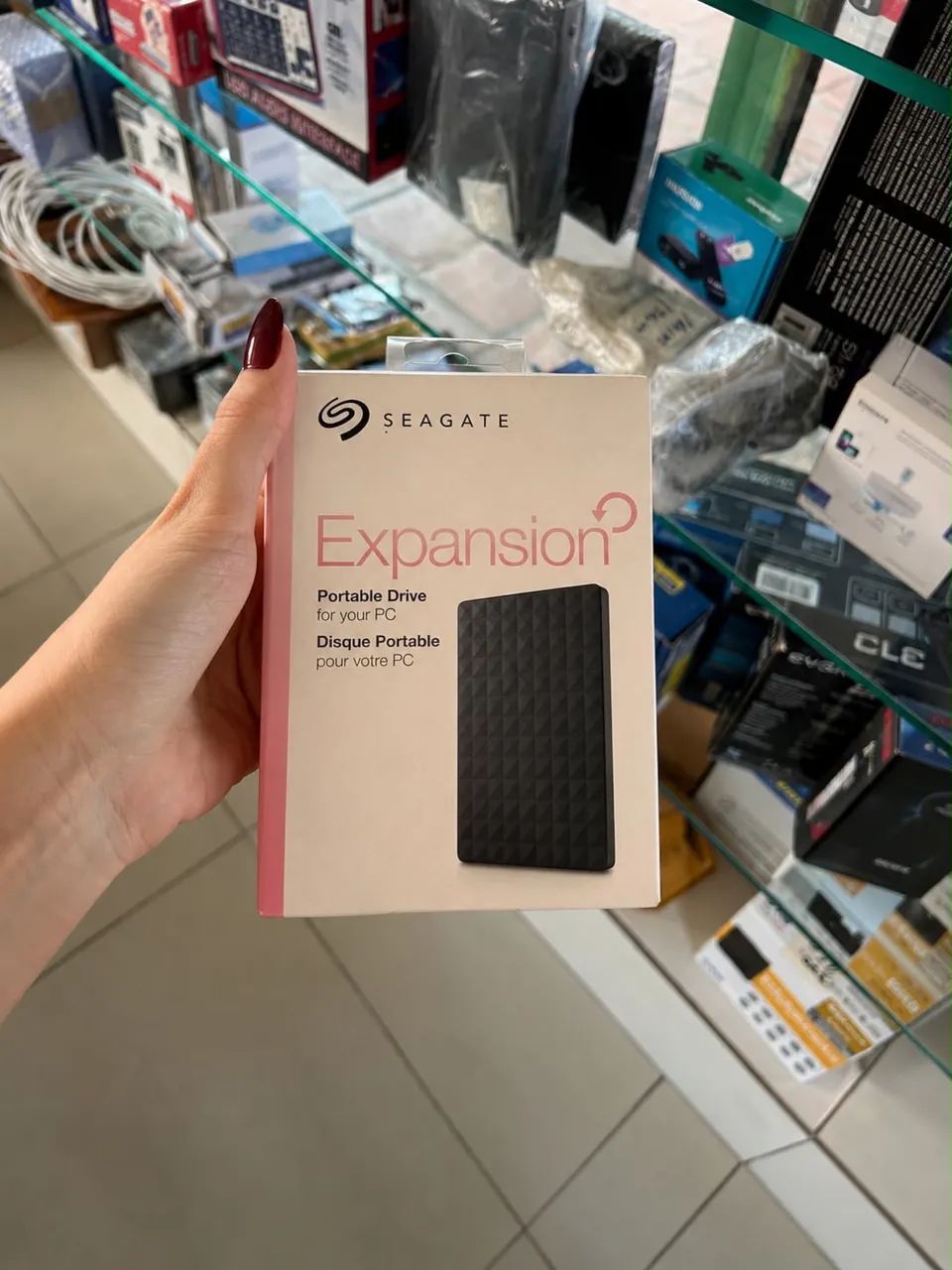 HD Externo Seagate Expansion 500GB Original