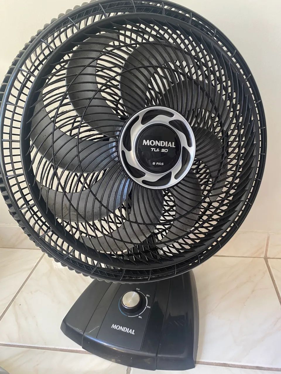 Ventilador mondial turbo 8 pás 