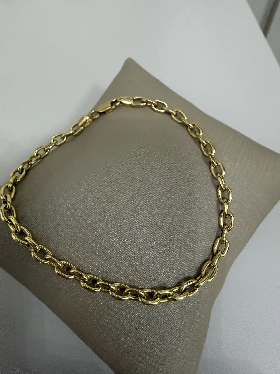 Pulseira ouro 18k, 3.8 gramas.