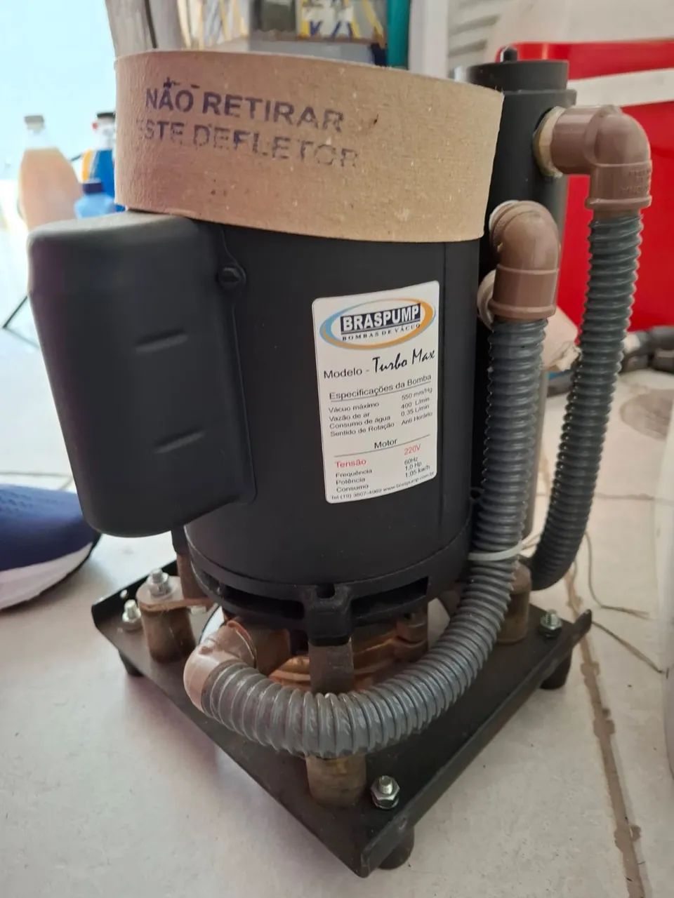 Bomba de Vácuo Turbo Max Braspump - Foto 2