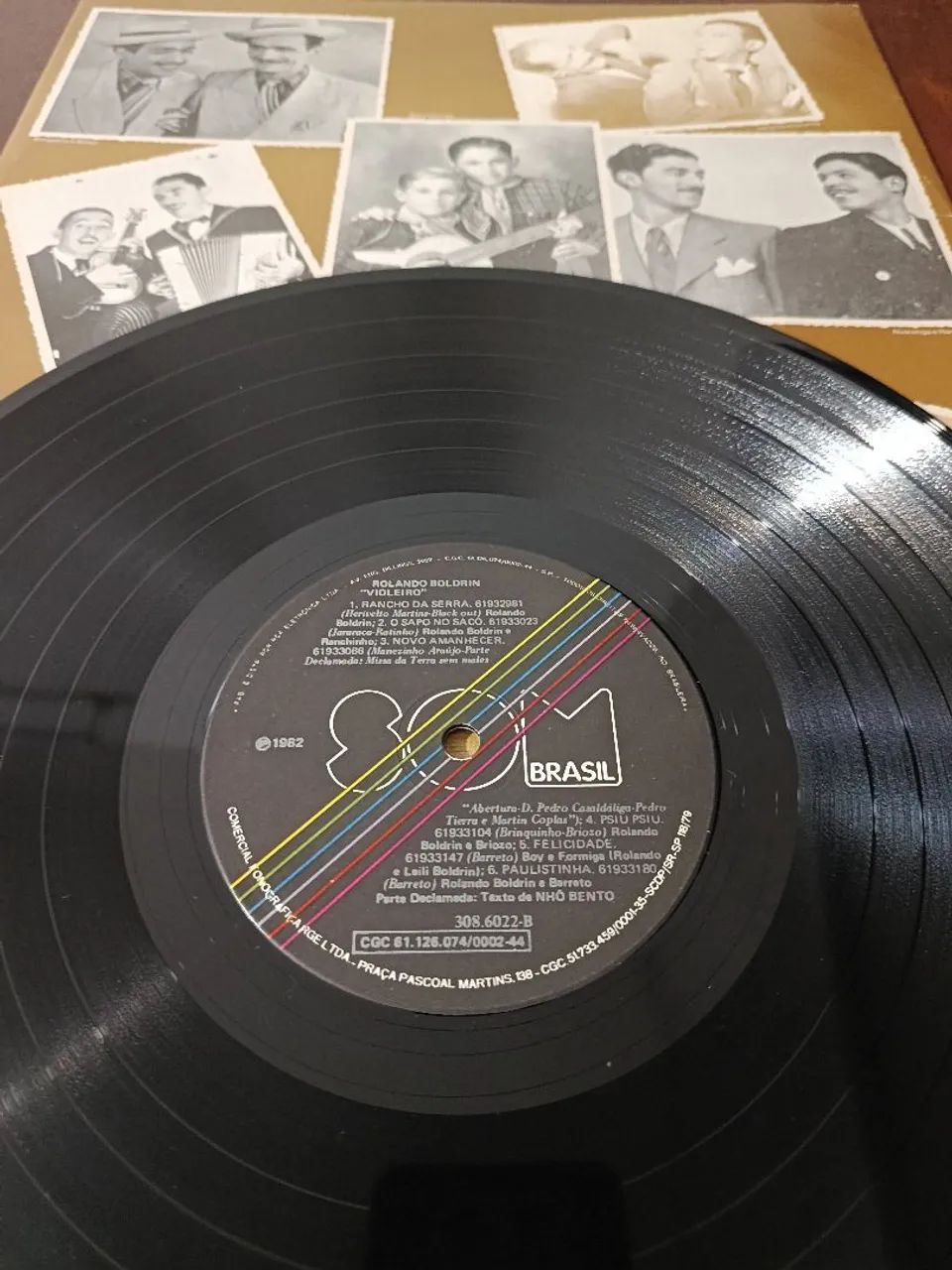 Rolando Boldrin - Violeiro / LP disco de vinil  - Foto 4