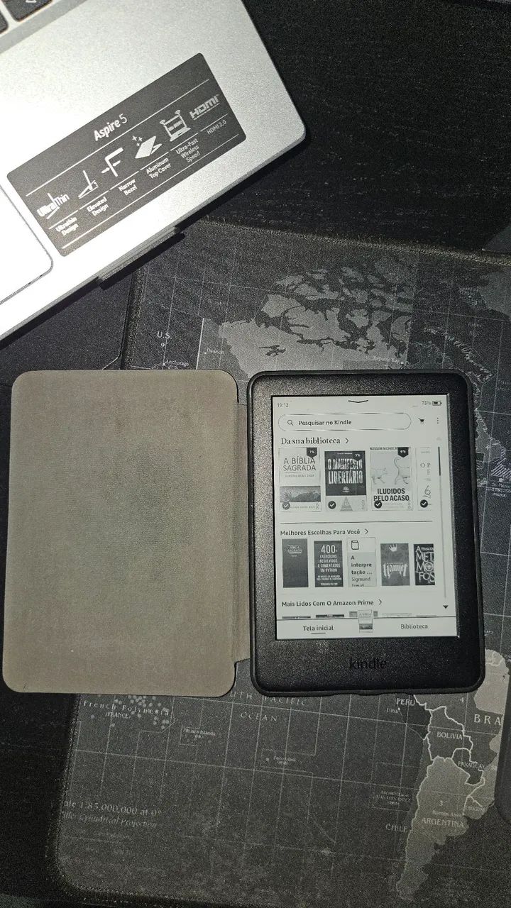 Kindle 10a - Perfeito estado - Com capa protetora  - Foto 2