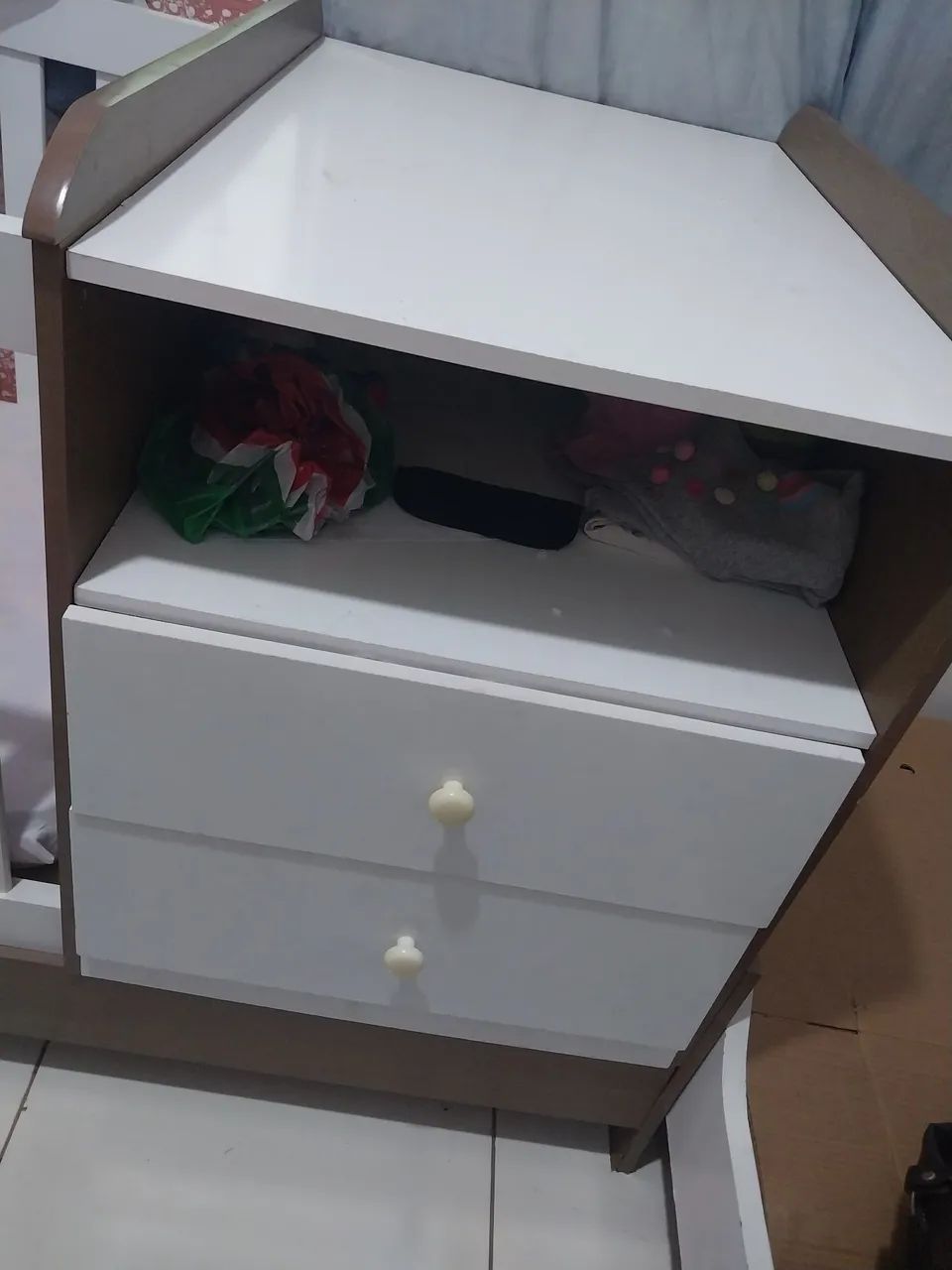 Berço/ cama / com cômoda acoplada  - Foto 3