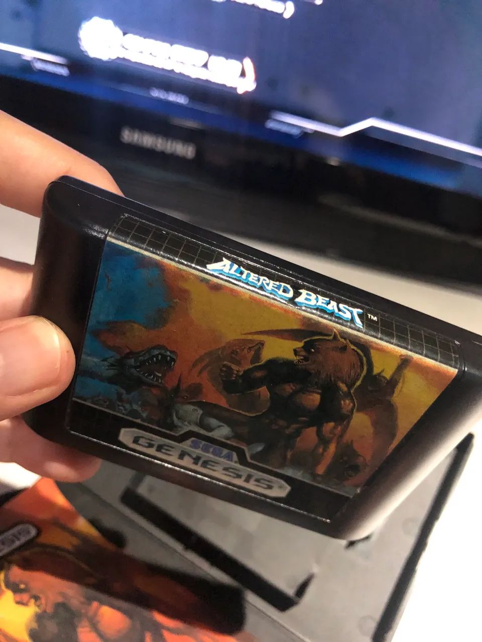 Altered Beast Mega Drive Original Cib  - Foto 5