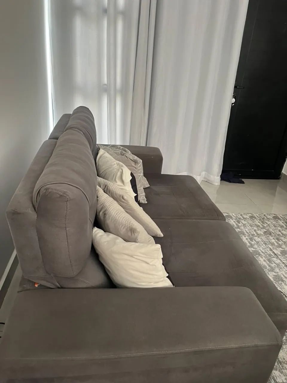 ? SOFÁ RETRÁTIL E RECLINÁVEL 3 LUGARES À VENDA! - Foto 2