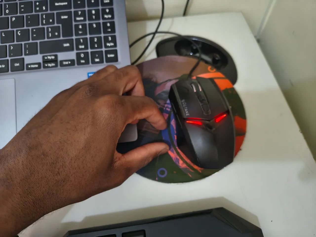 Teclado e Mouse Gamer Iluminado + Brinde - Foto 2