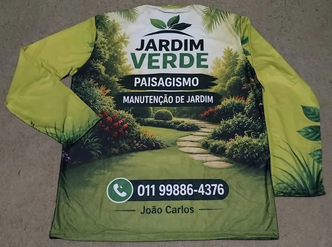 Camiseta Manga Longa Personalizada  - Foto 2