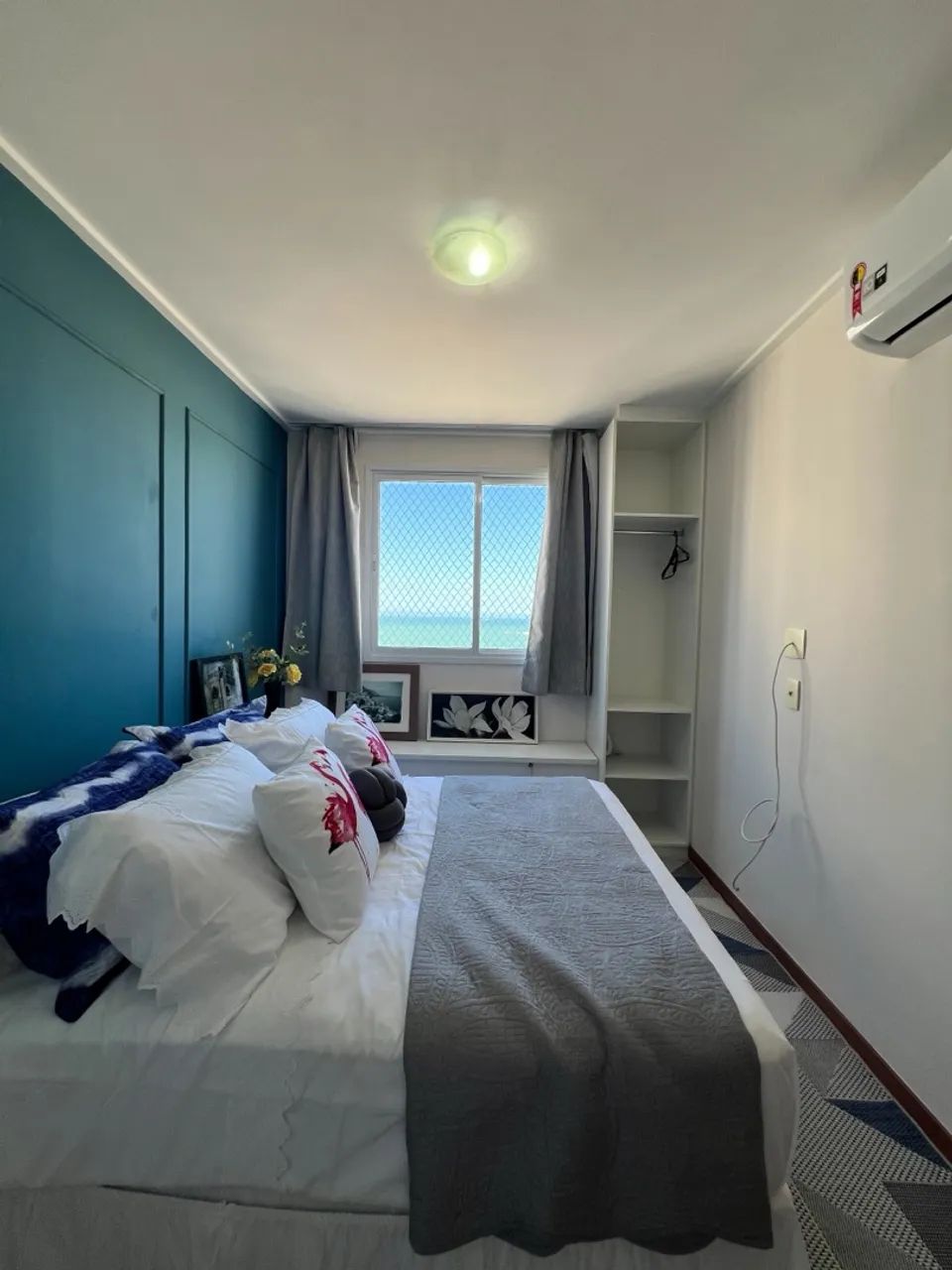 Apartamento de 1 quarto com vista mar e mobiliado  - Foto 2