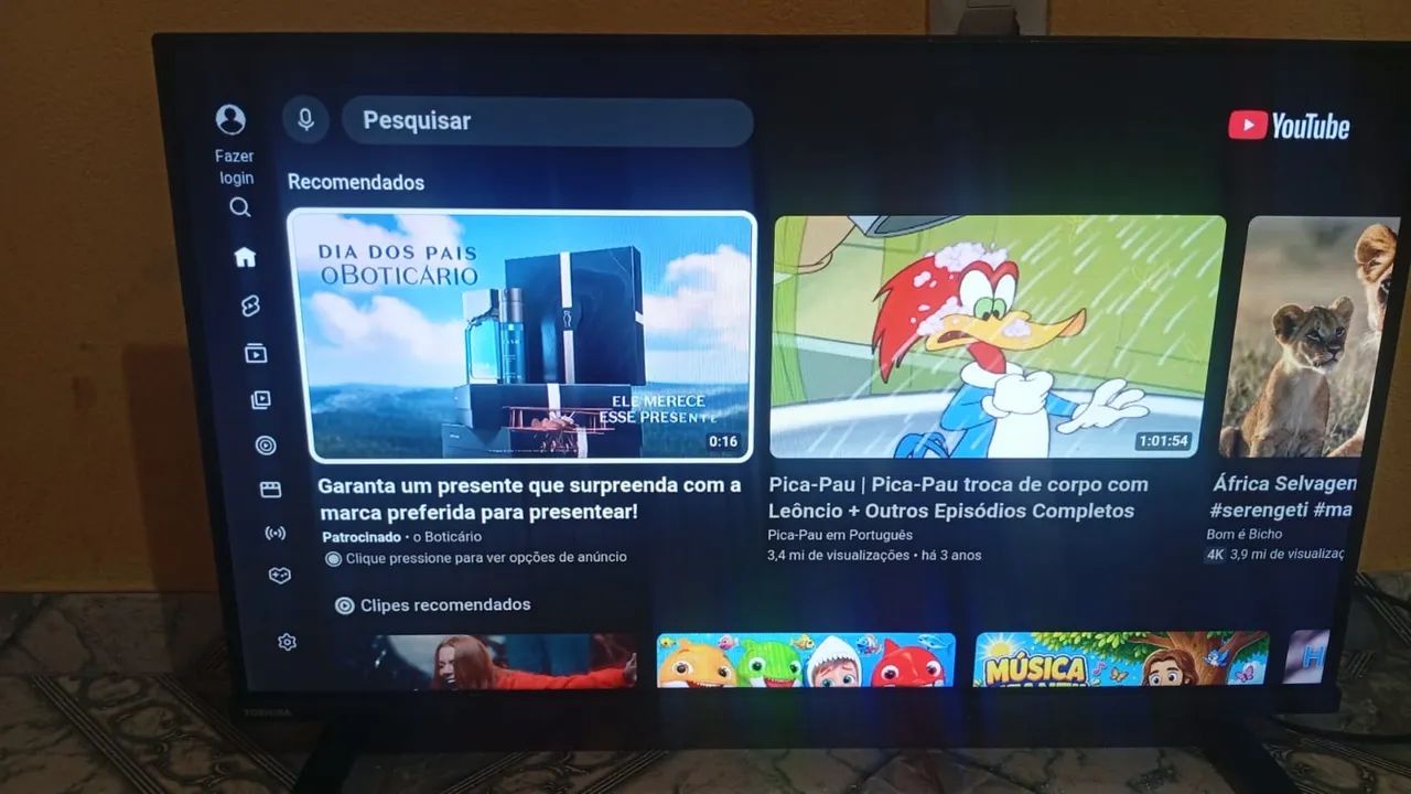 Tv semp Toshiba TCl 32 comando de voz Android - Foto 2
