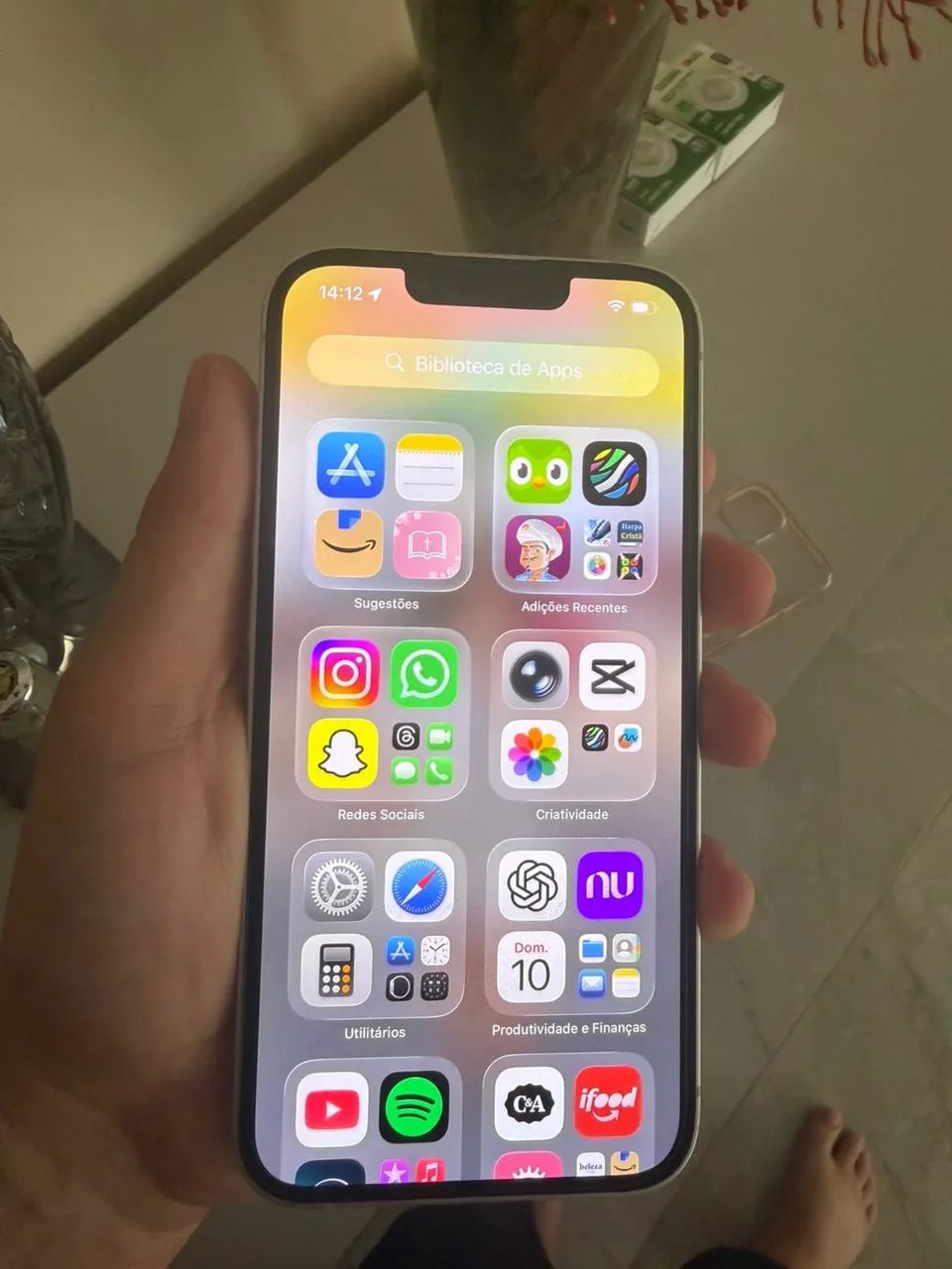 iPhone 14 128GB ホワイト　 simフリー　バッテリー83％ ムスビー｜【バッテリー83%】iPhone 14 128GB スターライト SIMフリー