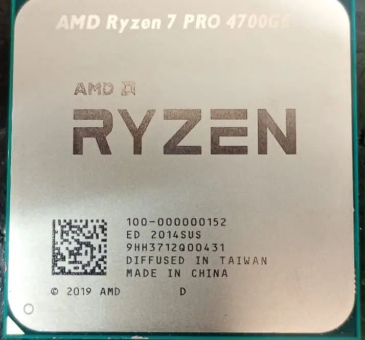 Processador AMD Ryzen 7 PRO 4700GE