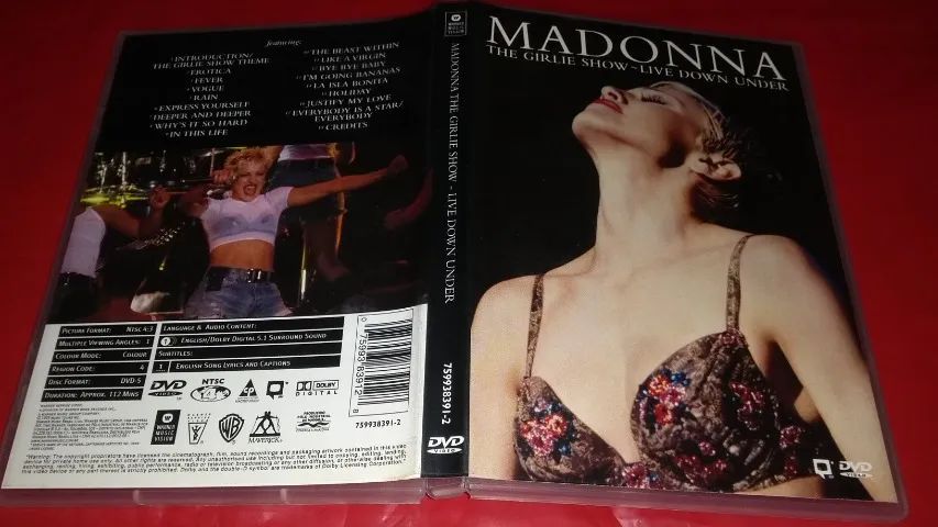 Kit 3 Dvds Madonna ,Britney spears e Beyonce - Foto 2