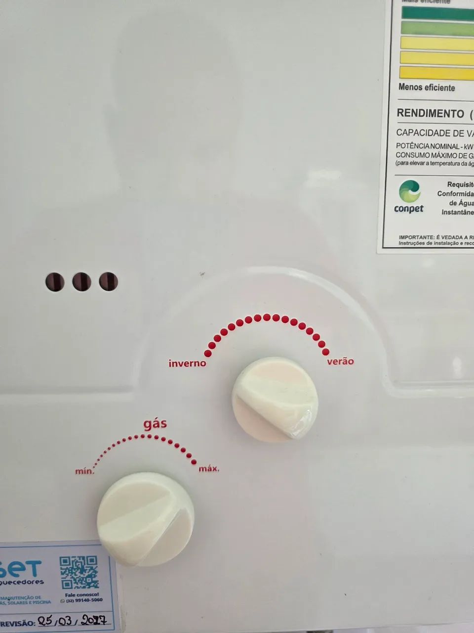 AQUECEDOR A GÁS LORENZETTI LZ 800 EF - PRONTO PARA USO - Foto 4