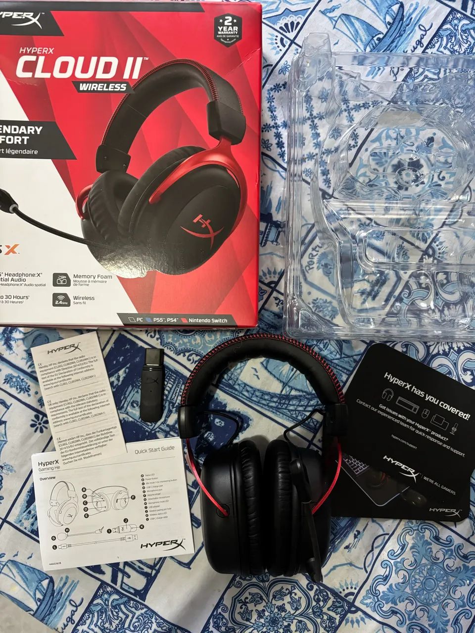 Fone HyperX Cloud 2 Wireless ORIGINAL