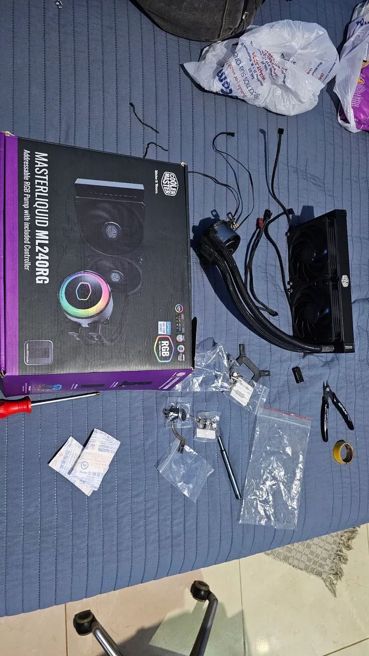 Watercooler Cooler Master 240mm - Foto 3