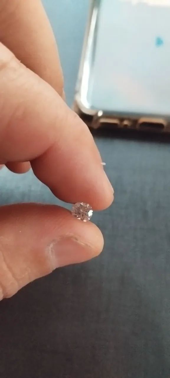 [PEDRA] Diamante moissanite 5mm com certificado  - Foto 5