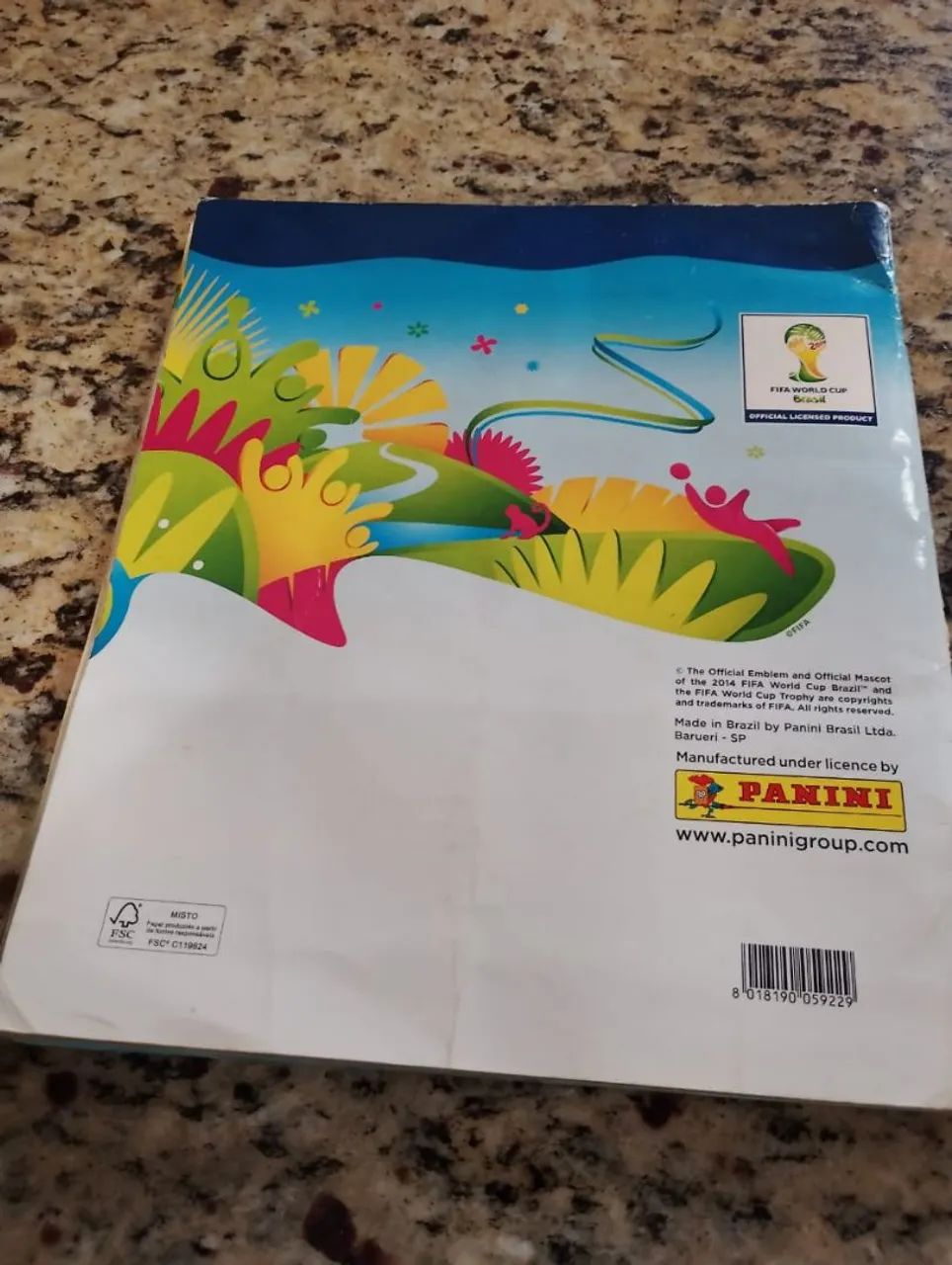 ÁLBUM COPA DO MUNDO 2014-PANINI OFICIAL - Foto 2
