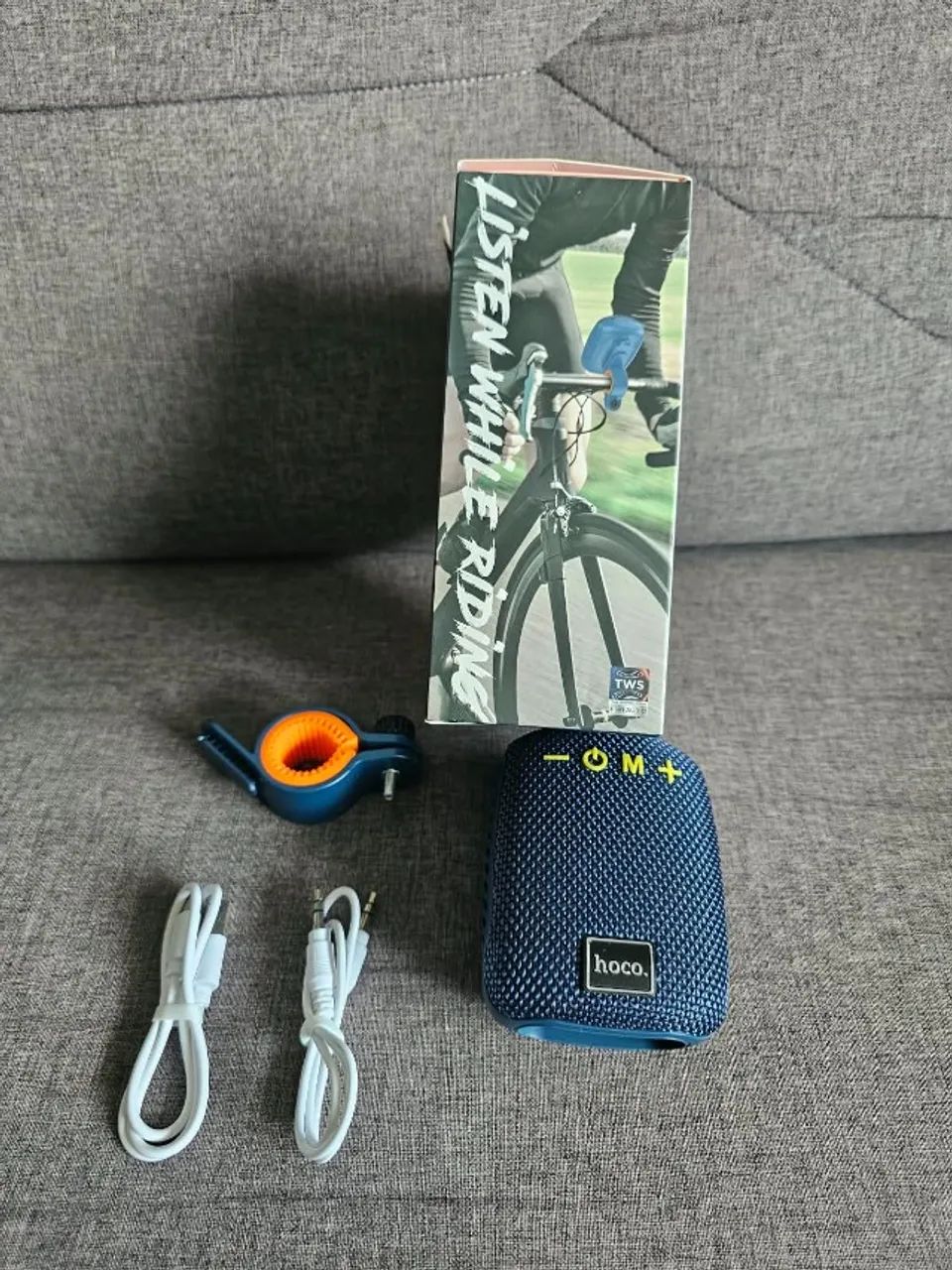 Caixa de som bluetooth para bicicleta