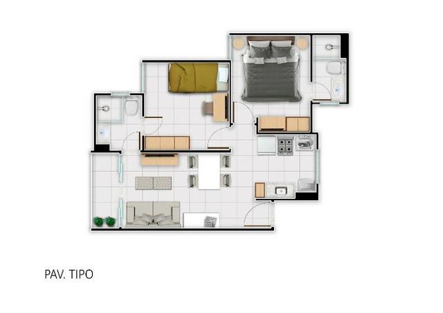 Único Apartamento no Passaré- Elevador- 2 Suites-2 Vagas - Dentro do Minha Casa Minha Vida - Foto 16