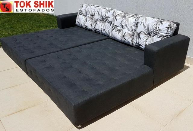 Sofá para área de piscina SF338 revestido em material impermeável - Foto 4