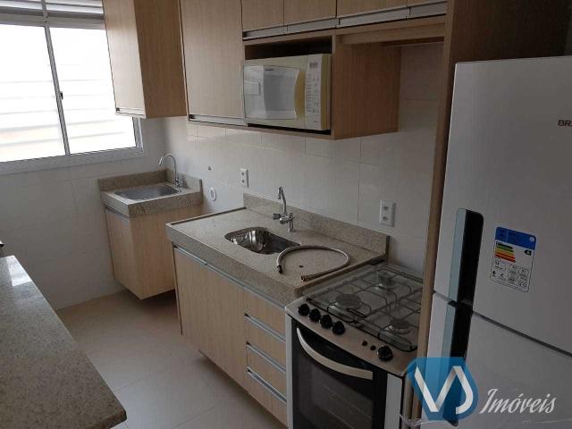 Apartamento mobiliado com 2 quartos no Cond. Lagoa Dourada - Jd. Acquaville, Londrina/PR - Foto 6