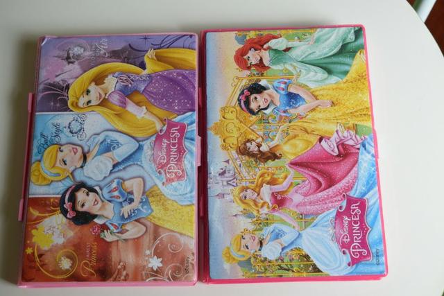 Brinquedo. Kit estojo escolar maleta de pintura disney , princesas , luna , avengers , - Foto 5