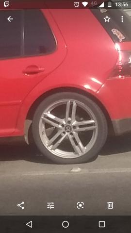 Vendo ou troco por roda original do golf - Foto 2