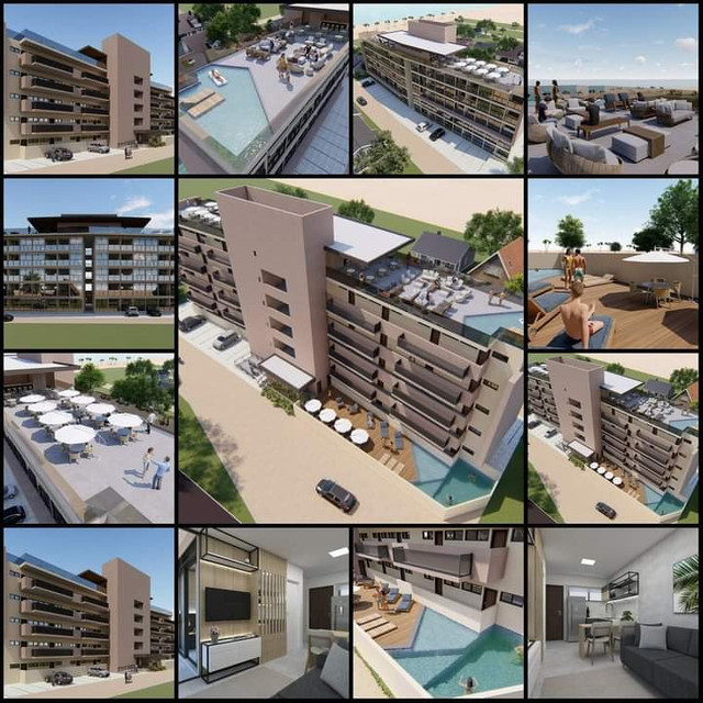 FLATS MODERNOS A 70 METROS DA PRAIA