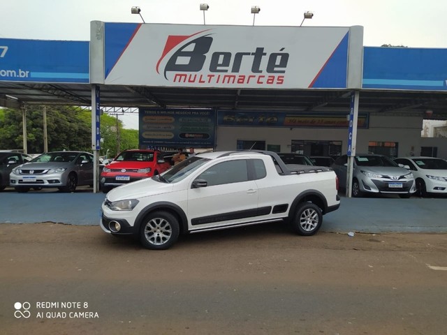 webSeminovos  Volkswagen Saveiro Cross CE 1.6 8V Branco 2013/2014