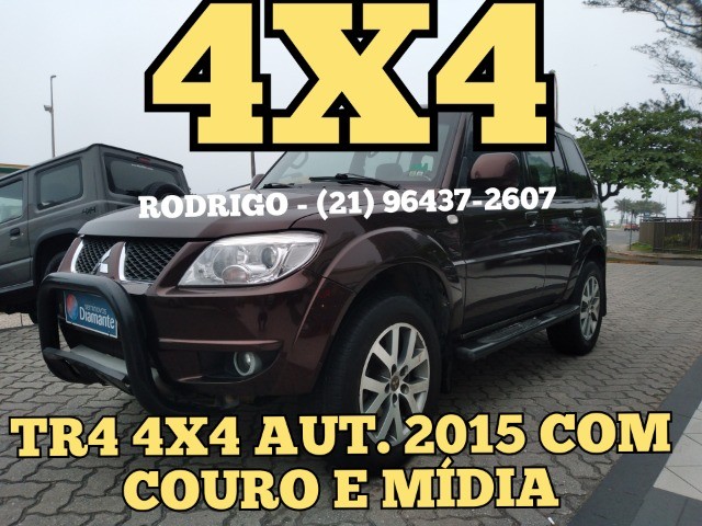 PAJERO TR4 4X4 AUTOMÁTICA 2015 OPORTUNIDADE!