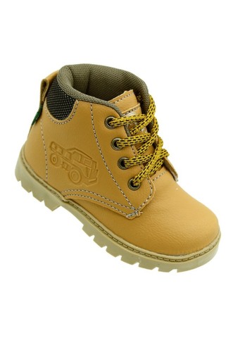 Bota Infantil Gibizinho Masculina Baby Botinha Mostarda - Foto 2