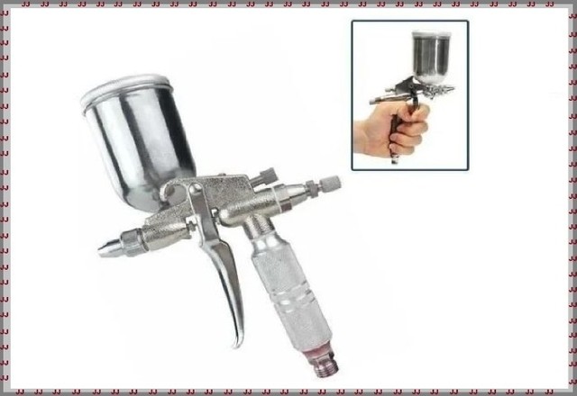 Pistola de pintura Stels 200 ml - Aerógrafo e retoques de carros e motos - profissional
