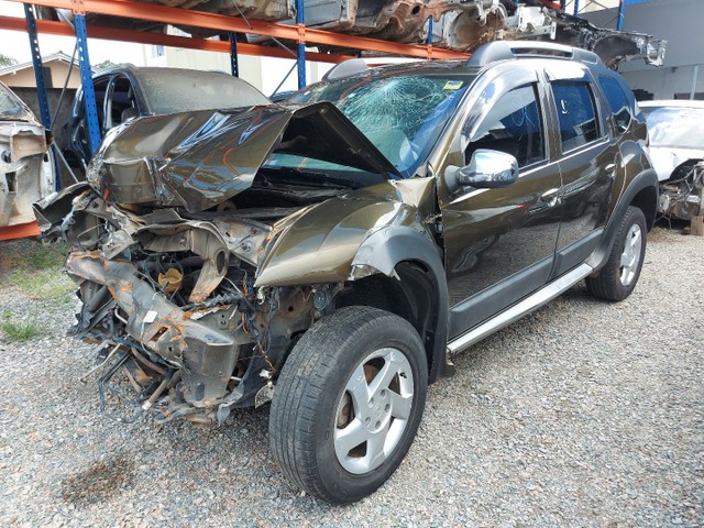 Sucata Renault Duster Dynamique 2013 1.6 16v flex manual somente para venda de peças. 