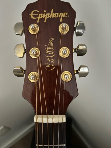 Epiphone Chet Atkins. Aço . Excelente - Foto 3