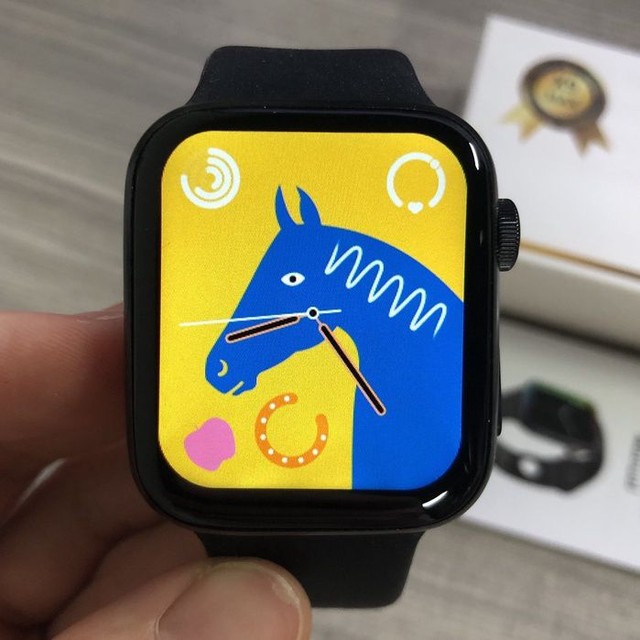 Relógio Smarwatch x9 Big 2.0 o mais parecido com da Apple película grátis, pulseira Extra  - Foto 4
