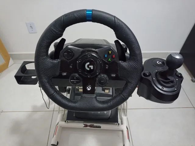 Câmbio Logitech G Driving Force, Compatível Volantes Logitech G923, G29 e  G920, para PS5, PS4, Xbox X, S, Xbox One e PC