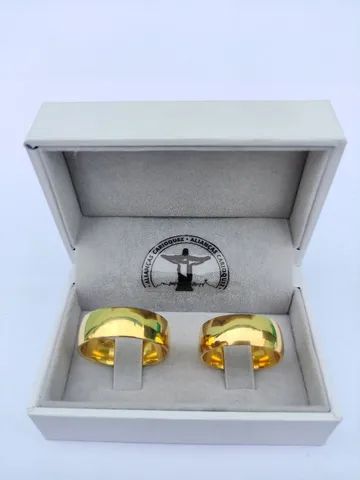 PAR DE ALIANÇAS NAMORO  - Foto 3