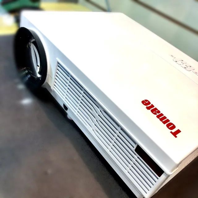 (Novo) Projetor Home Cinema Tomate Mpr 2002 3000 Lumens Branco - Foto 3