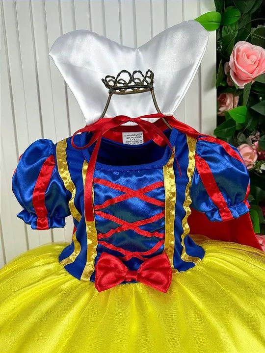 Vestido fantasia Branca de Neve  - Foto 2