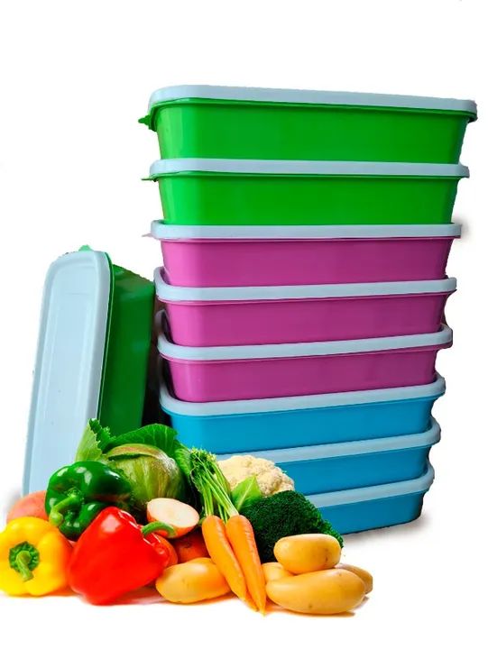 Jogo 50 Potes Plástico 650 ml Brindes Atacado Promoção