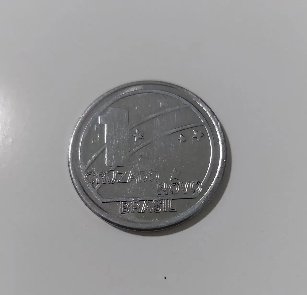 Moeda 1 cruzado novo 1989
