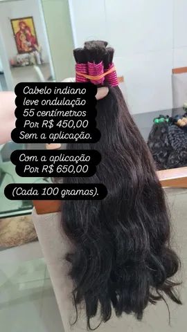 Mega hair ondulado 55 centímetros 