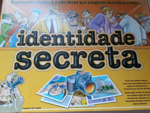 Jogo Identidade Secreta- Marca Grow - Seminovo Excelente Estado  -Completo- Impecável - Foto 2
