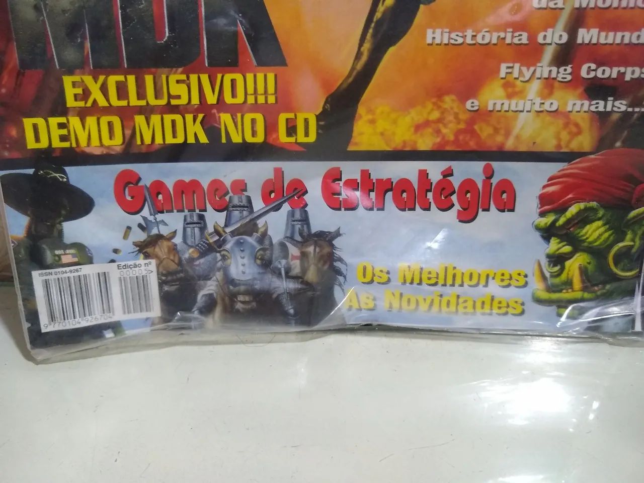 Revista CD-ROM Today - Sucessor do Quake? - Papelaria - Vila Brás
