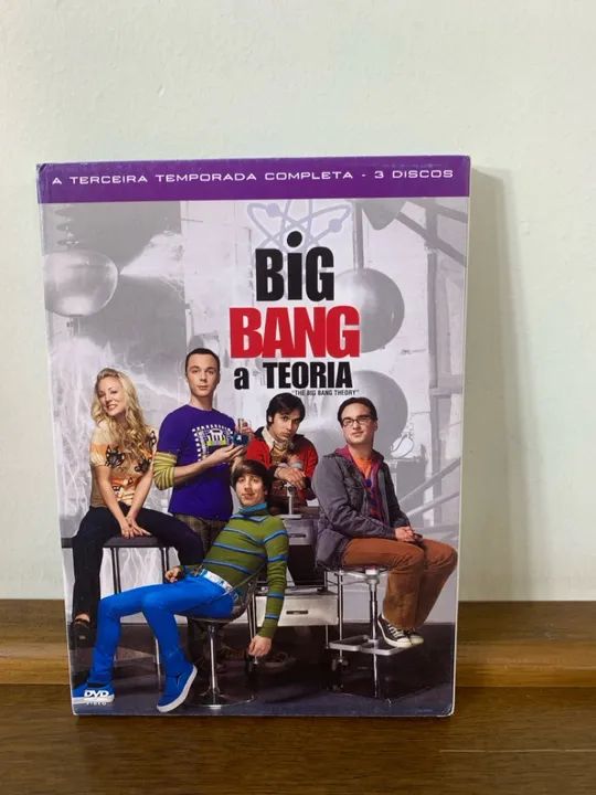 Combo DVD The Big Bang Theory - 3 Temporadas Completas